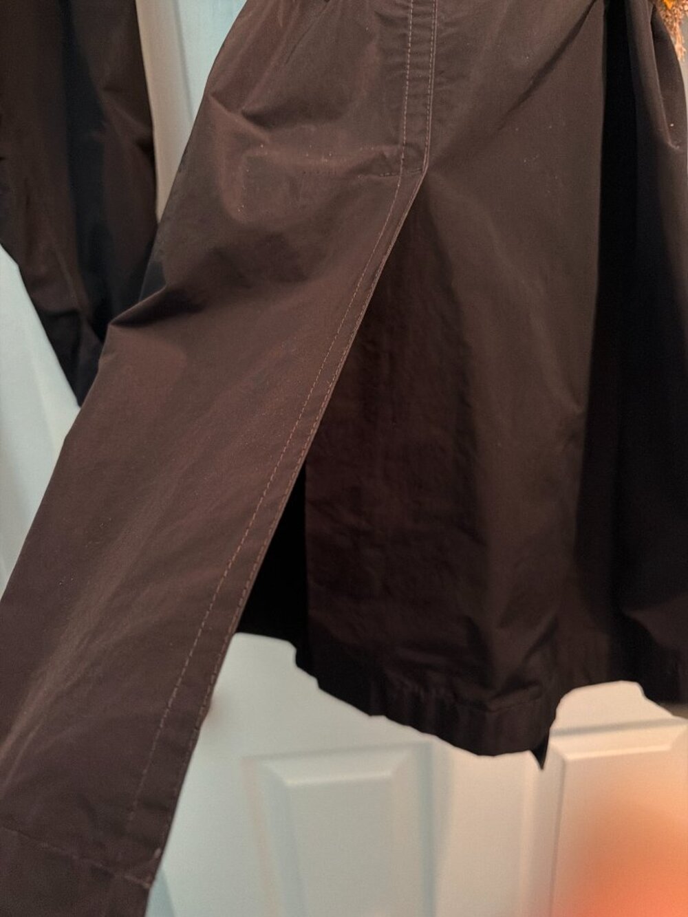Beautiful Classic Burberry Brit Trench Coat- Black- ACT FAST will not last! - Picture 9 of 16